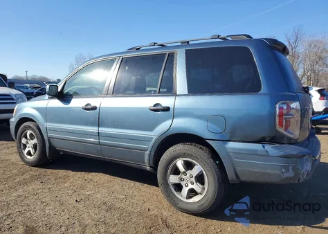 2005 Honda Pilot Exl from USA, damaged, VIN 5FNYF18695B051490
